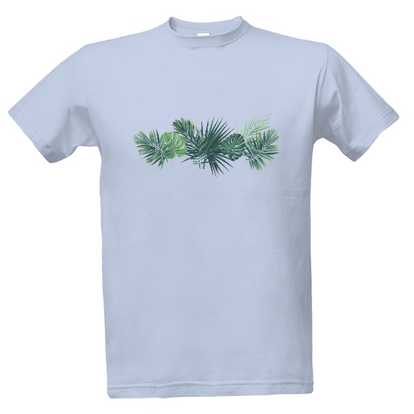 Tričko s potiskem Nature Leaves