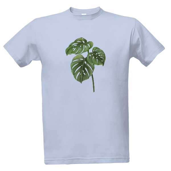 Tričko s potiskem Nature Monstera