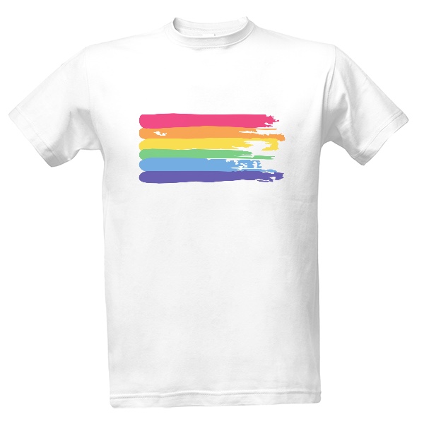 Tričko s potiskem Pride Duha